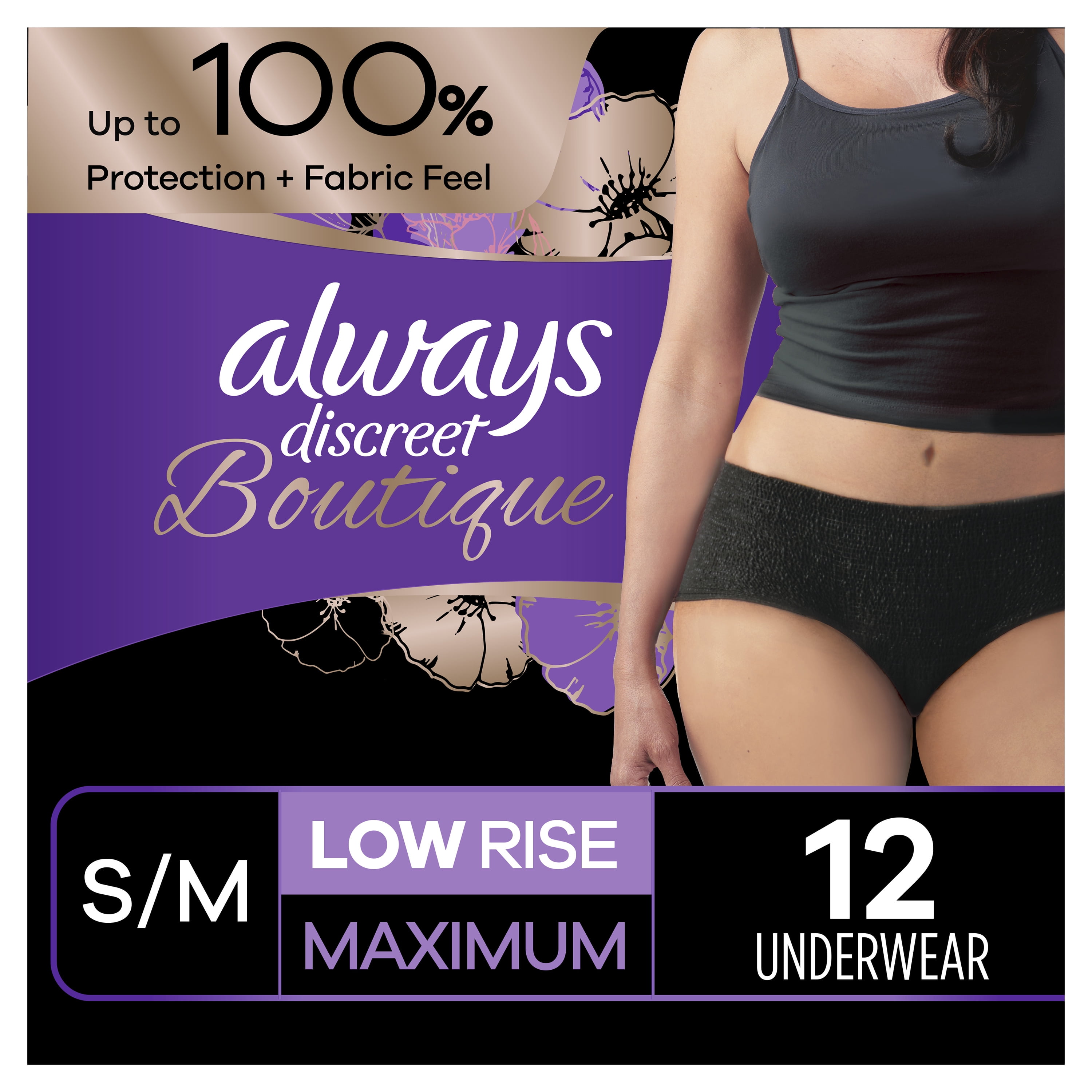 Buy Always Discreet Boutique Incontinence Underwear, Maximum Absorbency