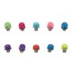 thumbnail image 1 of 10 Pcs Hair Styling Tools Scissors Accessories Hair Cutting Shears Silencer Scissors Silencers Hairdressing Scissors Muffler, 1 of 2