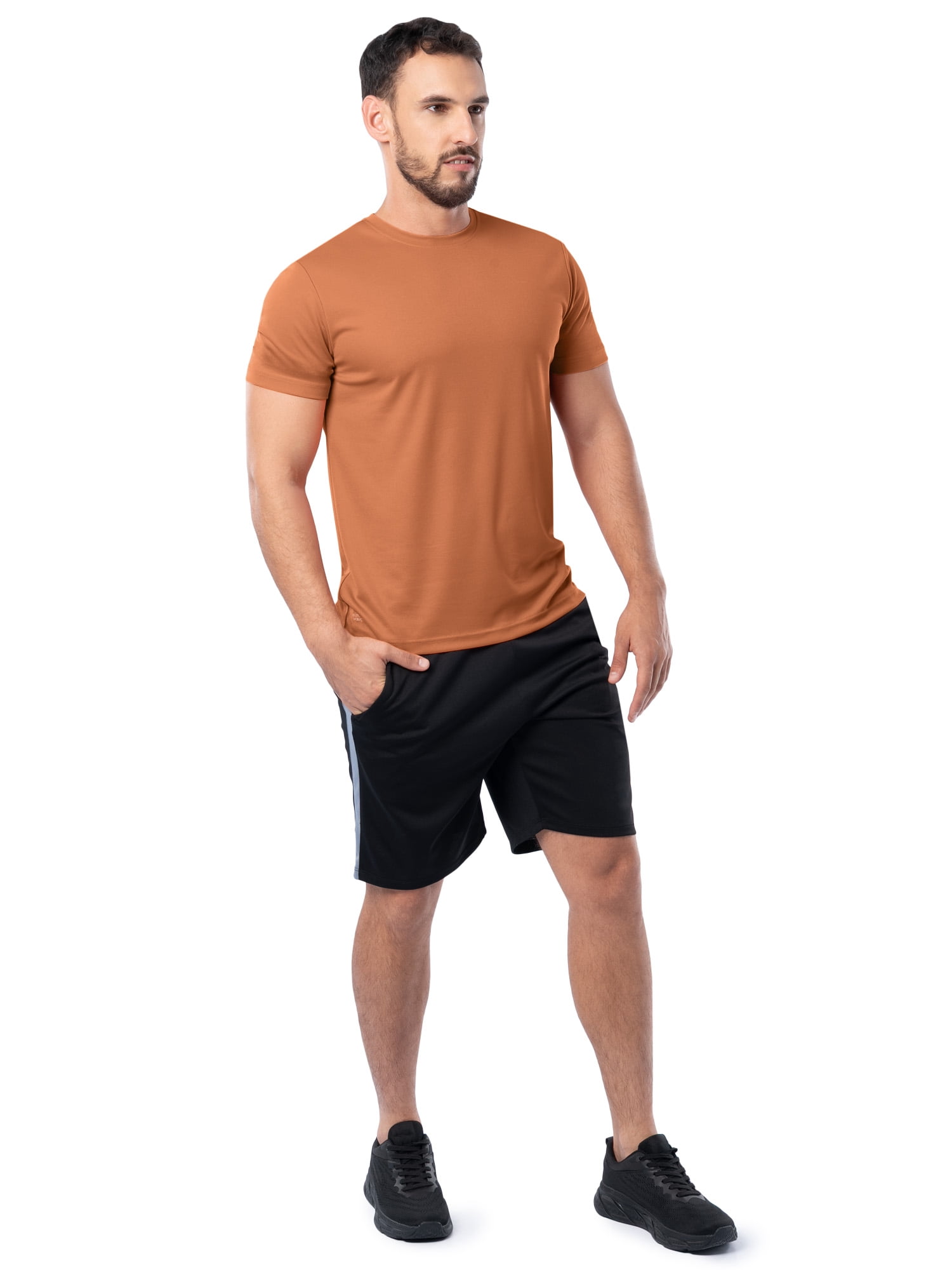 Athletic Works Men's and Big Men's Core Active Tee with Short Sleeves, Sizes XS-4XLT