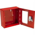 thumbnail image 2 of Barska Small Breakable Emergency Key Lock Metal Box with Attached Hammer, Red, 2 of 6