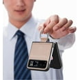 thumbnail image 4 of for Motorola Razr 40 Case, PU Leather Protective Cover with Ring Flip Phone Case Motorola Razr 40 ZH Beige, 4 of 18