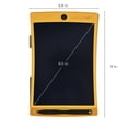 thumbnail image 3 of Boogie Board Jot Reusable Writing Tablet 8.5" with Protective Folio, Gold, 3 of 9