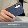 thumbnail image 4 of Feishell for Samsung Galaxy A25 5G Case, Heavy Duty Drop Protection Non-slip Texture Armor Anti-Fingerprint Shockproof Anti-Scratch Silicone Slim Cute Phone Case for Samsung Galaxy A25 5G,Blue, 4 of 7