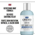 thumbnail image 3 of Cremo Cooling Formula Post Shave Balm, Soothes, Cools And Protects Skin From Shaving Irritation, Dryness and Razor Burn, 4 Oz, 3 of 3
