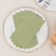 thumbnail image 5 of BalsaCircle 50 Sage Green Plain Soft 2 Ply Dinner Table Cocktail Paper Napkins Party Events Reception Decorations, 5 of 8