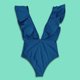 thumbnail image 4 of Traje de baño de una pieza Yuyangstore Azul L, 4 of 6