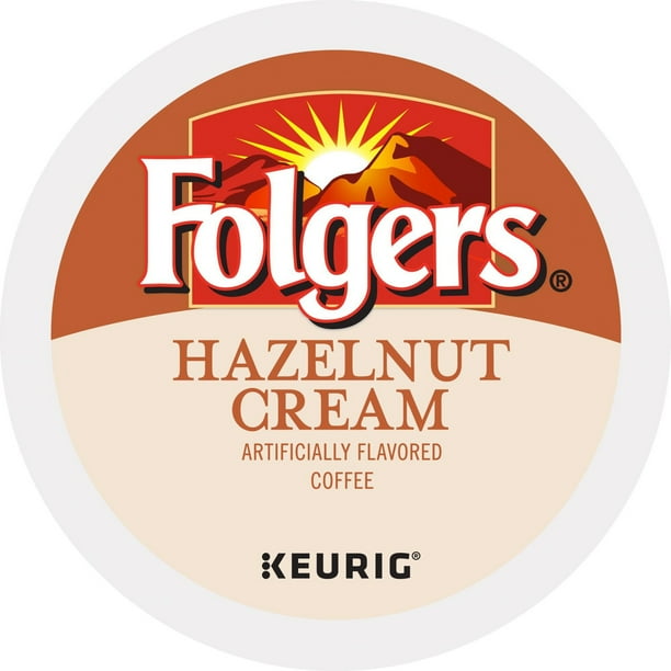 Folgers Gourmet Selections Coffee KCups, Hazelnut Cream, 24 Count