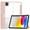 Rosegold, variant on Allytechgroup Case for iPad Pro 12.9 inch Tablet (6th/5th/4th/3rd Generation, 2022/2021/2020/2018) Smart Case with Pencil Holder [Auto Sleep/Wake] Transparent Clear Shockproof Back Cover, Skyblue