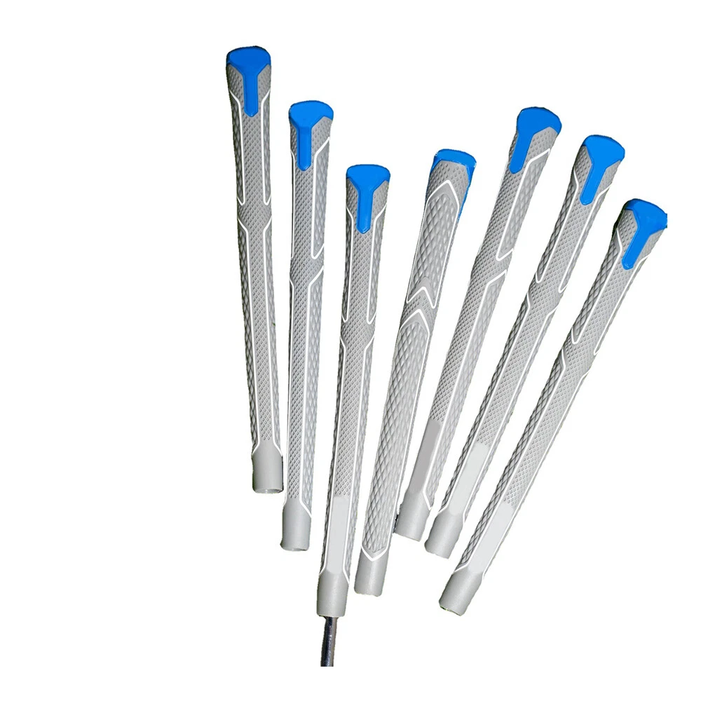 13PCS Rubber Non-Slip Golf Grip Golf Club Grip Golf Grip Midsize Gray