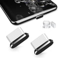 thumbnail image 1 of Paquete de 2 tapones antipolvo USB tipo C para iPad 10 Samsung Galaxy, 1 of 7