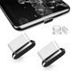 thumbnail image 1 of Paquete de 2 tapones antipolvo USB tipo C para iPad 10 Samsung Galaxy, 1 of 7