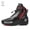 Black red, variant on JG WOLVES - Motorcycle Boots - All-Season Comfort & Adventure - Waterproof Touring & Off-Road Riding Shoes - For Men & Women,Black gray,45
