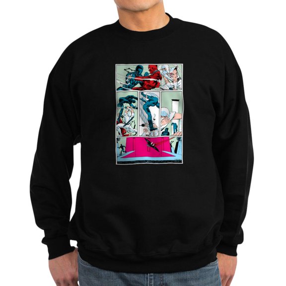 CafePress - G.I. Joe Snake Eyes Vs. - Classic Crew Neck Sweatshirt