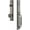 Antique Pewter, variant on Grandeur Fifth Avenue C Grip Single Cylinder Handleset with Parthenon Interior Knob