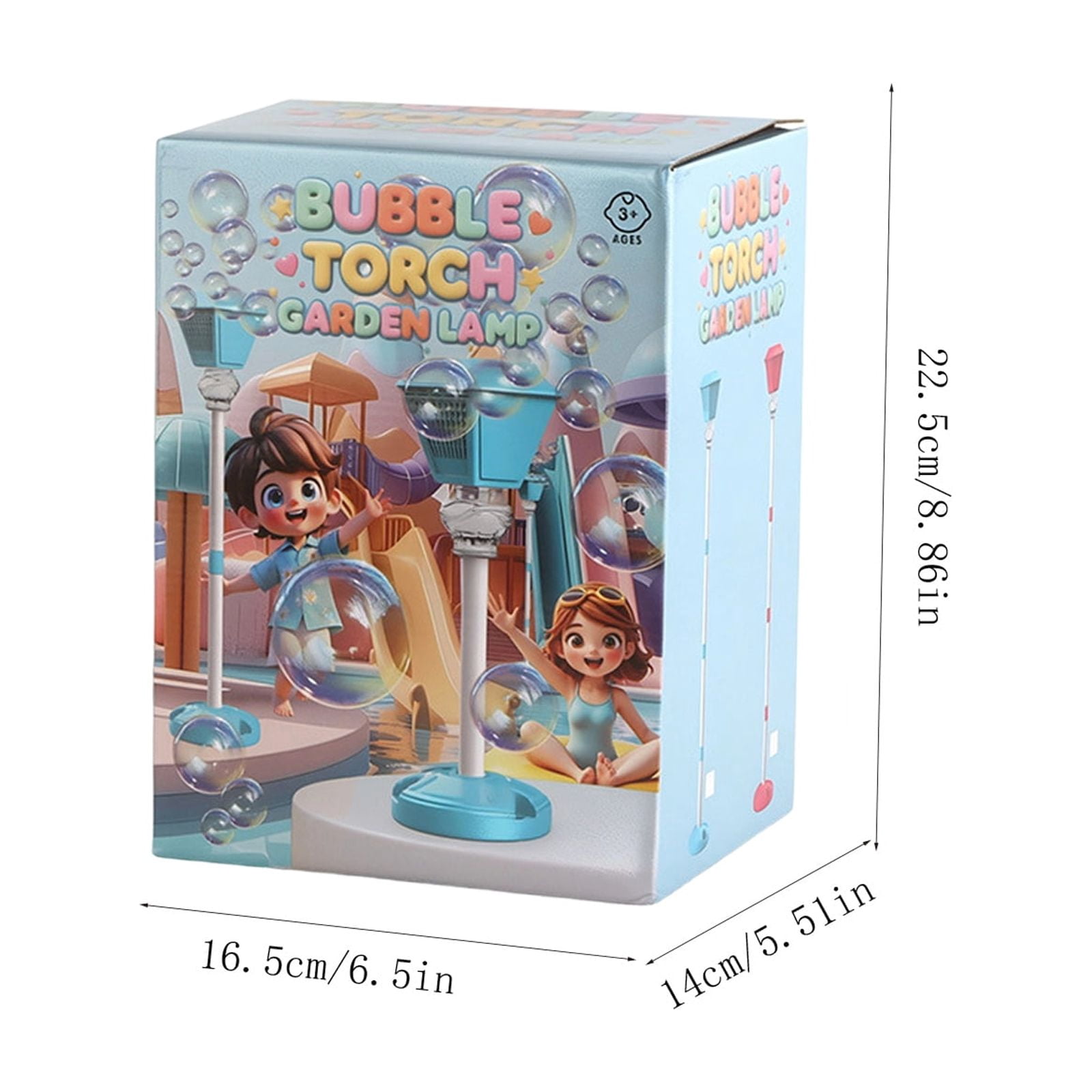 Bubble Stand Machine - Standing Bubble Machine, 2026 New Splashy Surprises Bubble Maker, Light Up Lantern Bubble Machine, Height Adjustable with Light/Music (Red, 150ml)