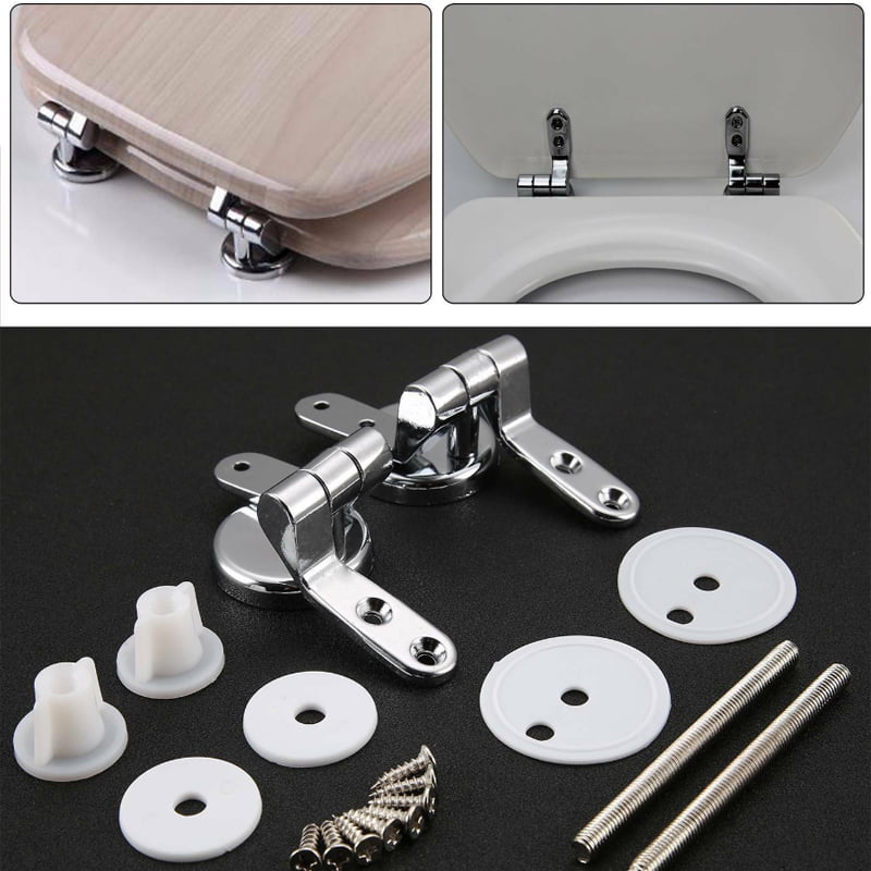 Aousthop Toilet Seats Hinge Universal Adjustable Replacement Parts Seat Set Fittings Stainless Steel With Bolts And Nuts Canada - Can You Replace Toilet Seat Hinges