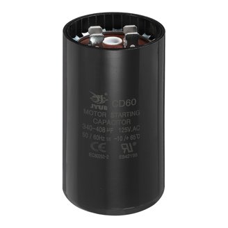 3 Condensatori 80/7,5 MFD 370V Rotondi Doppia Corsa - Compatibili GE 27l522 E ICP 1149999