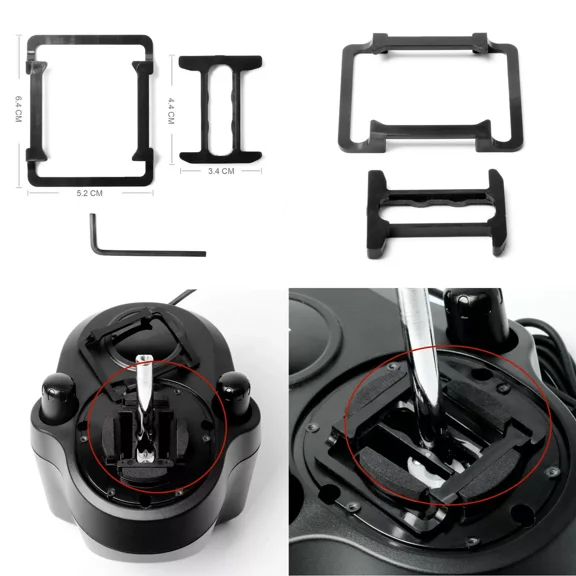 For Logitech G25 G27 G29 Simulator Gearshift Shifter Adapter Pad Modified Sets