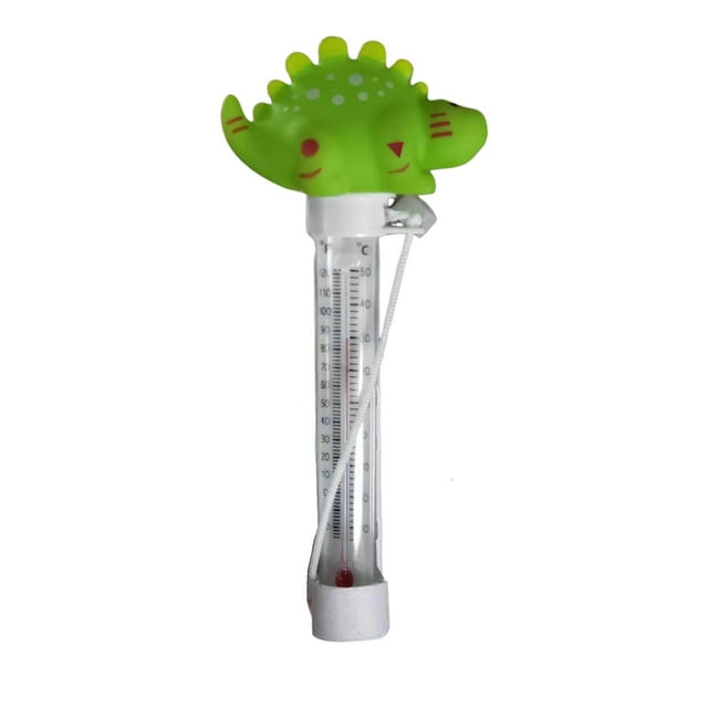 Cute Swimming Pool Float Cartoon Car Helicopter Animal Hydrotherapy Pool Adult Children Float Temperature Tester 10ml