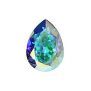 Swarovski Crystal, #4320 Pear Fancy Stone 18x13mm, 1 Piece, Crystal AB F