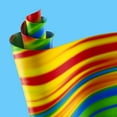 thumbnail image 2 of Fruit Roll-Ups Fruit Flavored Snacks, Tropical Tie-Die, 0.5 oz, 10 ct, 2 of 10