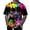 v#251Yellow969, variant on Men'S T-Shirts Fashion Graffiti Style Pattern Short Sleeve Crew Neck Knit Loose Fit Casual For Summer Daily Wear Lightweight Tee,Yellow,Xxl