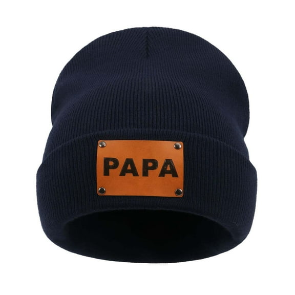 BAODANN Men's Fashion Knit Hat Hop Winter Warm Pullover for Fall and Winter Style Mens Ear Hat Woman Trapper Hat Hats for Mens Cold Weather Hat Plaid Hat