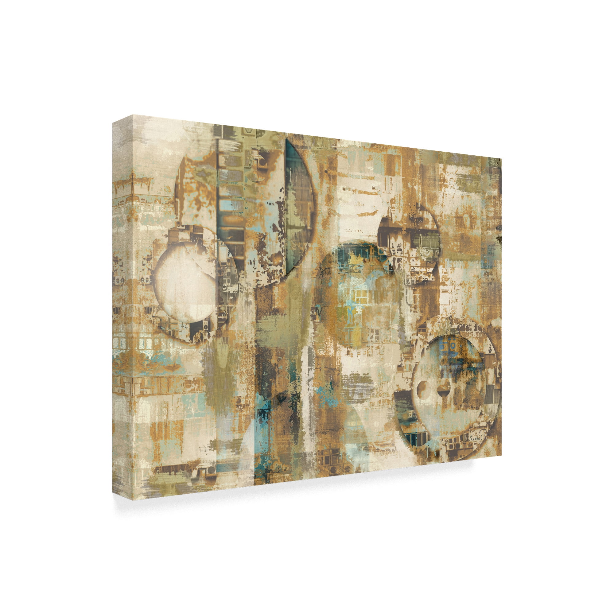 Trademark Fine Art 'Abstract Beige' Canvas Art by Marietta Cohen Art And Design