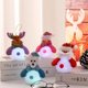 thumbnail image 1 of 4 Piezas Decoraciones Navideñas EVA Papá Noel Muñeco de Nieve Noche Sailing Electrónica, 1 of 5