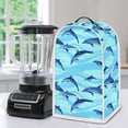 thumbnail image 5 of HELLHERO Dolphin Pattern Stylish Dust Cover with Dust Protector Polyester Blender Dust Cover, 5 of 6