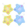 thumbnail image 1 of Homoyoyo 4Pcs Plush Star Photocard Holder Keychain Cute Card Sleeve Protector with DIY Photo Insert, 1 of 8
