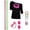 Hot Pink%GC100, variant on SJLDQY Carnival Womens 70S 80S Disco Dress Up Fahsion Tops With Headwear Outfits Party Stage Performance Clothes Set
