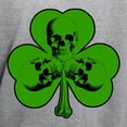 thumbnail image 3 of CafePress - Skully Shamrock Hooded Sweatshirt - Pullover Hoodie, Hooded Sweatshirt, 3 of 3