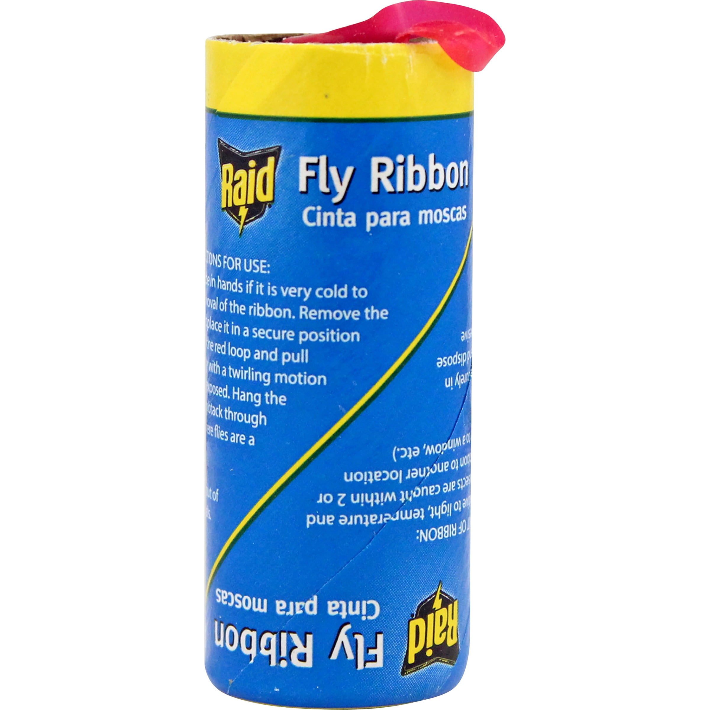 PIC - Raid Fly Ribbon Traps Files Gnats Moths & Other Flying Insects 10  Pack (10 count)