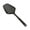 Black, variant on Plastic Strainer Spoon with Handle,Colander Strainer Slotted Spoon,Pasta Strainer for Cooking, Baking, and Draining Foods,13.39''x4.72''x2.16''.