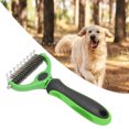 thumbnail image 1 of Fugacal Dog Dematting Comb, Double Sided Irritation Free Knots Removal Lightweight Prevent Slip Pet Undercoat Rake For Cat, 1 of 8