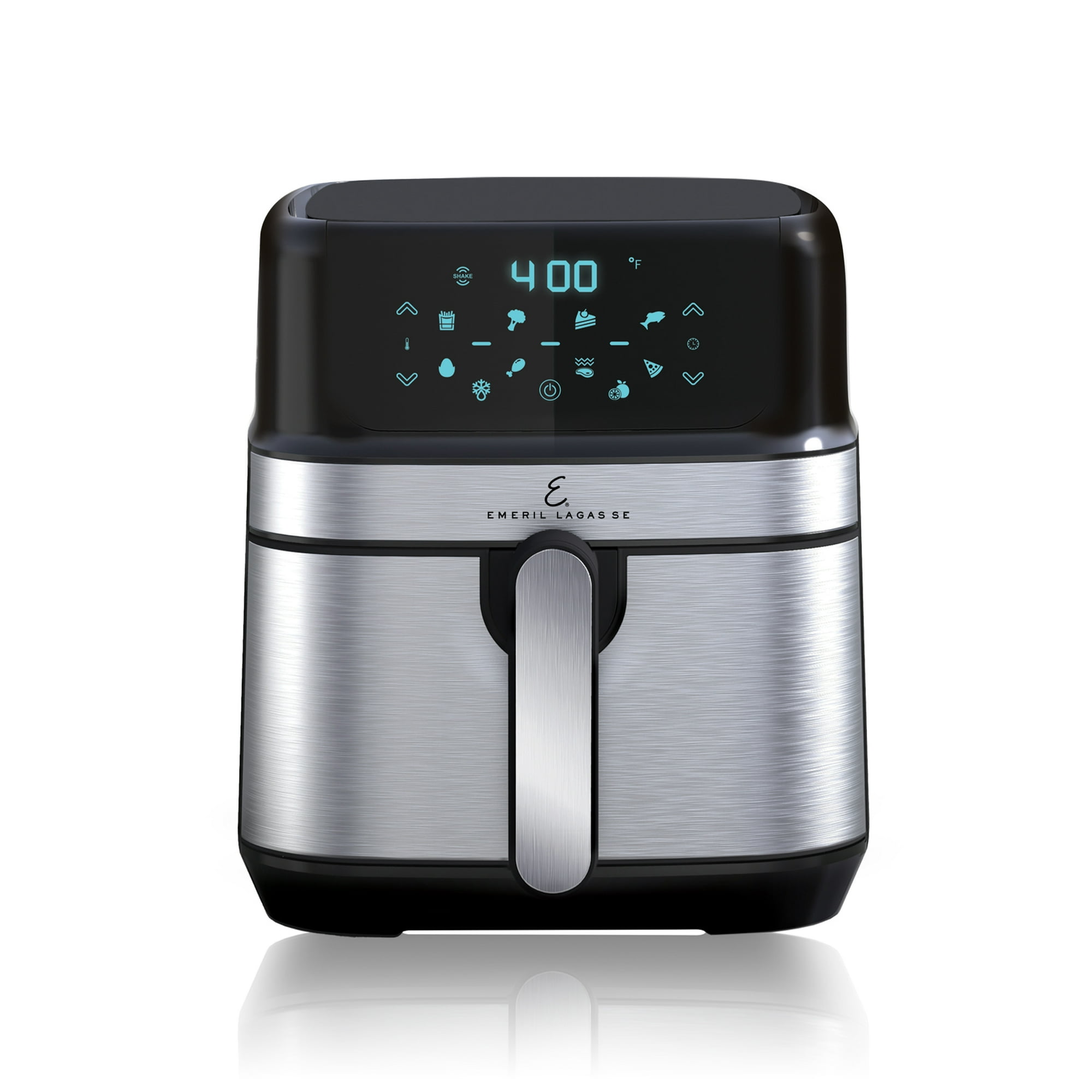 Emeril Lagasse Air Fryer Elite Home, 5 Quarts Stainless Steel Ex Ten