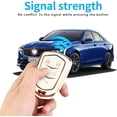 thumbnail image 5 of Key Fob Cover Compatible with Cadillac Escalade CTS SRX XT5 ATS STS CT6 Keychain Case Holder Protector,White, 5 of 7