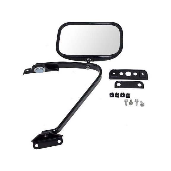 Mirror - Compatible with 1984 - 1990 Ford Bronco II Sport Utility 2-Door 1985 1986 1987 1988 1989