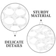 thumbnail image 3 of LOLIPPYY 2Pcs Clear Flower Arrangement Disk Floral Holder for Home Vase with Stable Support, 3 of 8
