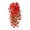 Red, variant on balikha Artificial Hanging Flowers Fake Wall Hanging Plants Floral Teardrop Never Withering Spring Teardrop Swag for Home Garden Yard Red