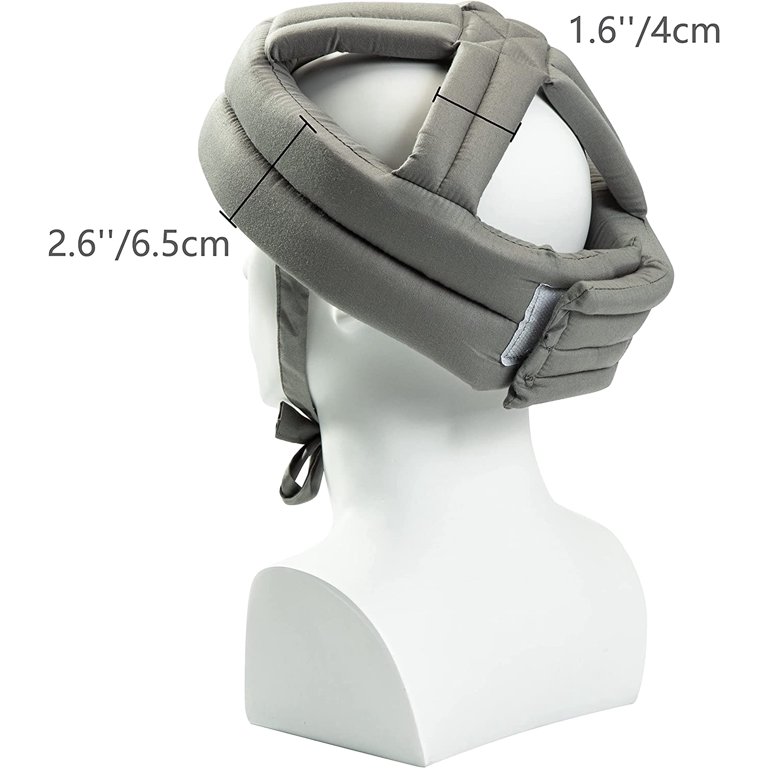 Thick Soft Protective Hat – Adjustable Safety Helmet For Elderly, Sponge Padding, Shock-Absorbing, Breathable, For Fall Prevention & Home Care
