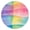 Colorful Watercolor Stripe, variant on Colorful Watercolor Stripe Pattern Round Fitted Tablecloth with Elastic Edge,Dining Table Cover Waterproof,Outdoor Round Tablecloth for Camping,Dining,Indoor and Outdoor