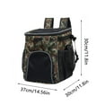 thumbnail image 3 of Pet Carrier Backpack for Cats and Dogs - Airline Approved, Breathable with 4 Mesh Windows, Portable & Ventilated for Travel, Hiking, and Camping, Comfortable Pet Backpack Carrier, 3 of 9