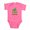 Raspberry, variant on CafePress - The World Is Waiting - Cute Infant Bodysuit Baby Romper - Size Newborn - 24 Months