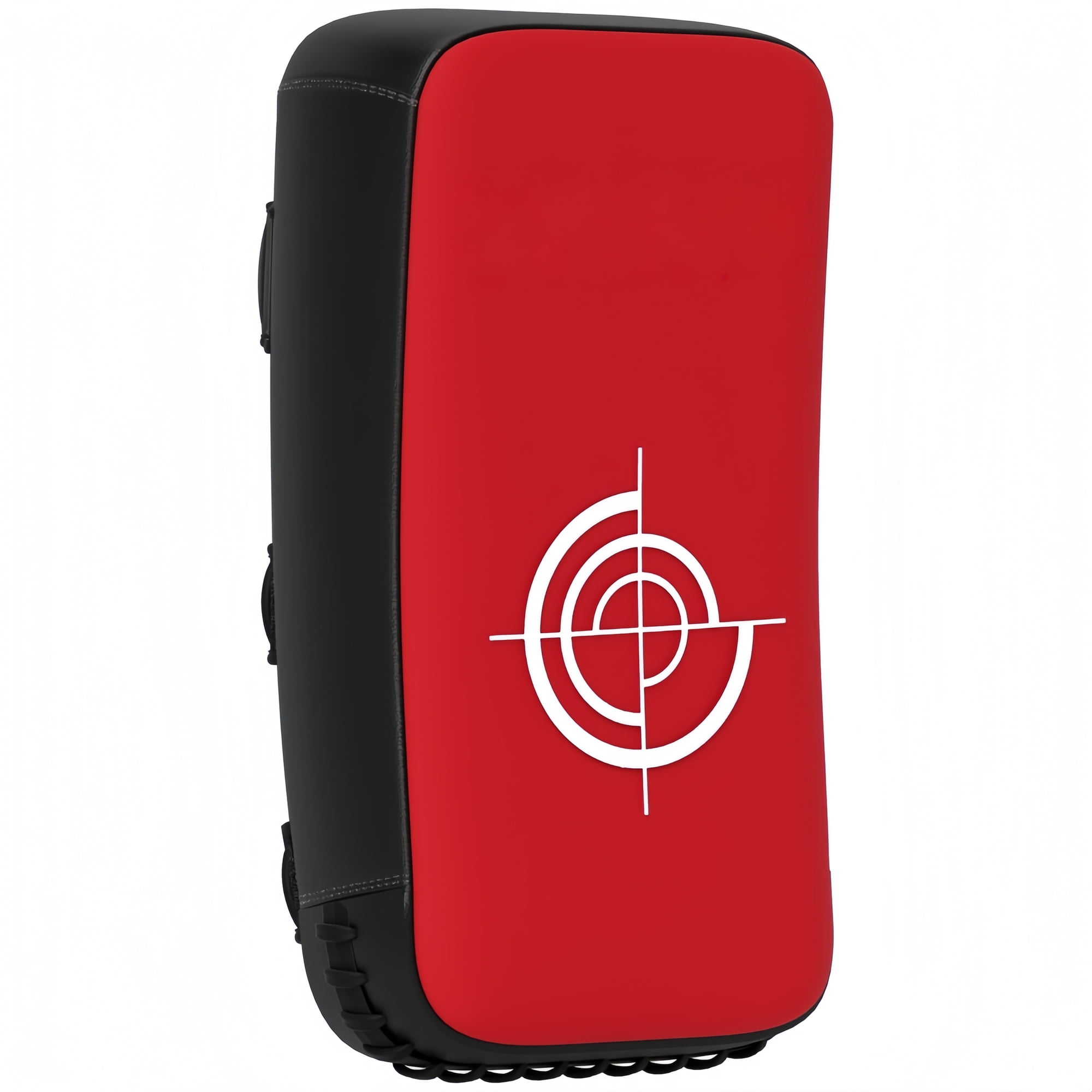 16.5 in Muay Thai Kick Shield Punching Pad, Kick Shield for Martial Arts, Karate, Kickboxing, MMA x 1 Unit, Red