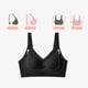 thumbnail image 5 of Sujetador sin aros para yoga y dormir con hebilla frontal y bordes de encaje para mujer - Nailon/spandex, 5 of 8