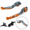 thumbnail image 2 of Levier de Frein et d'Embrayage Extensible Réglable pour Honda CBR500R CB500F/X 19-21 Orange, 2 of 10