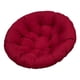 thumbnail image 4 of Cojín para silla colgante, cojín para asiento, cojín para silla Papasan, cómodo y suave Rojo oscuro, 4 of 9