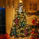 thumbnail image 3 of Gibobby UNIDS Árbol de Navidad Adornos Tejidos A Mano Decoración de Navidad Colgante Colgante de Pared Artesanías Simples(Rojo), 3 of 5